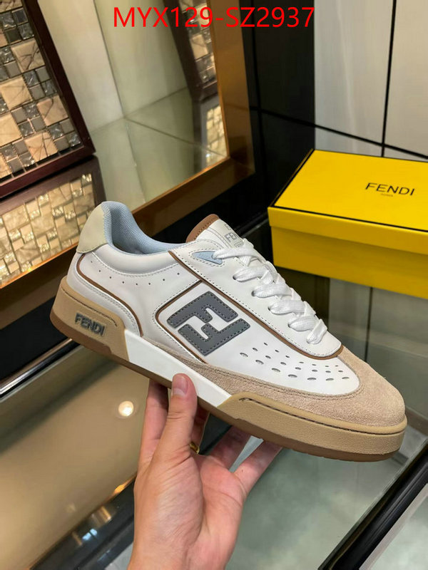 Men Shoes-Fendi only sell high-quality ID: SZ2937 $: 129USD