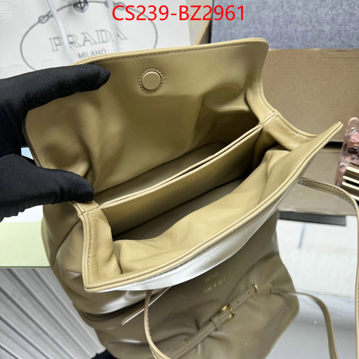 Prada Bags(TOP)-Crossbody- 7 star ID: BZ2961 $: 239USD,