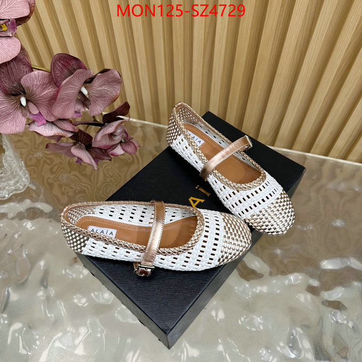 Women Shoes-ALAIA buy best quality replica ID: SZ4729 $: 125USD