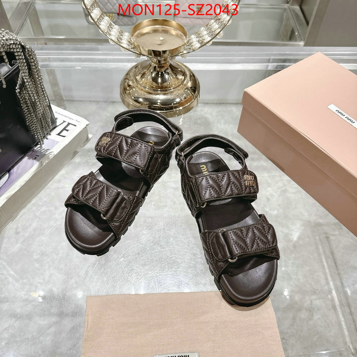 Women Shoes-Miu Miu where can you buy replica ID: SZ2043 $: 125USD
