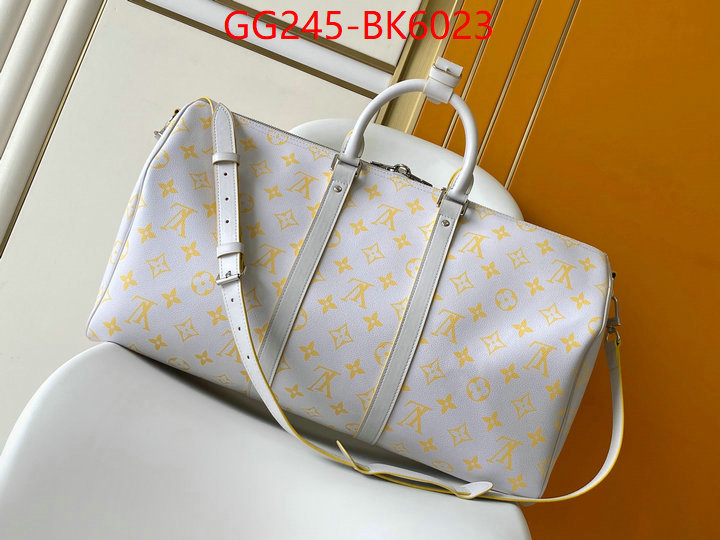 LV Bags(TOP)-Keepall BandouliRe 45-50- fake cheap best online ID: BK6023 $: 245USD,