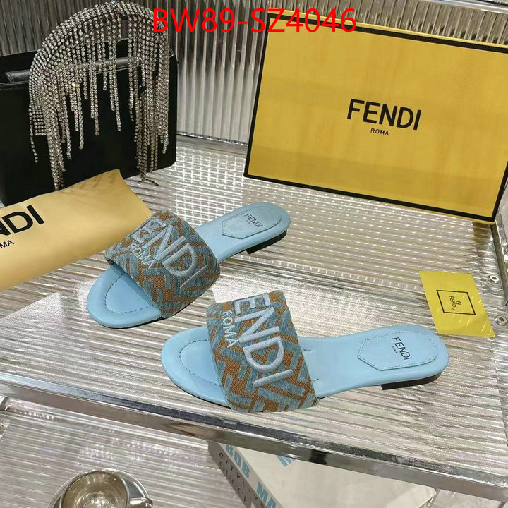 Women Shoes-Fendi replica wholesale ID: SZ4046 $: 89USD