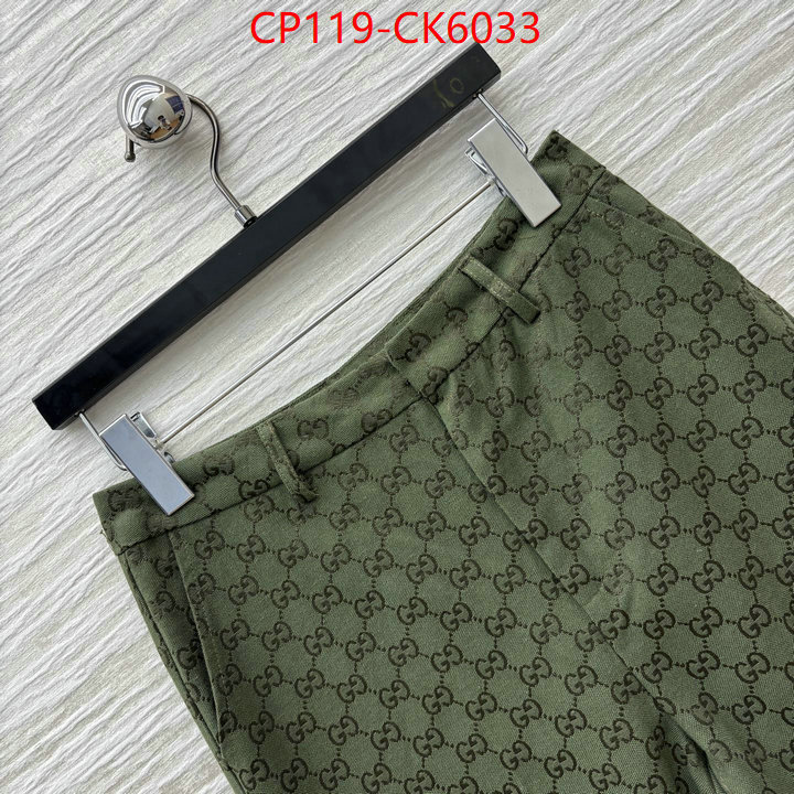 Clothing-Gucci how to start selling replica ID: CK6033 $: 119USD