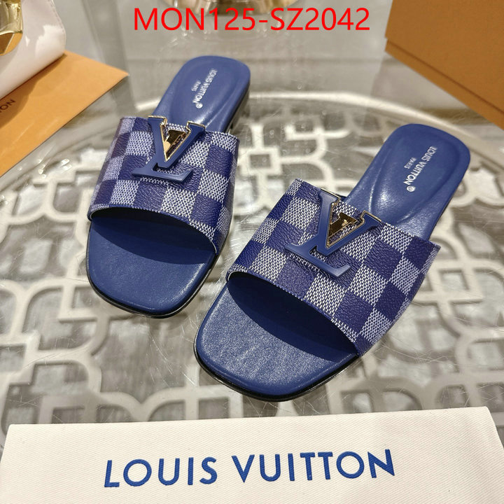 Women Shoes-LV high quality replica designer ID: SZ2042 $: 125USD