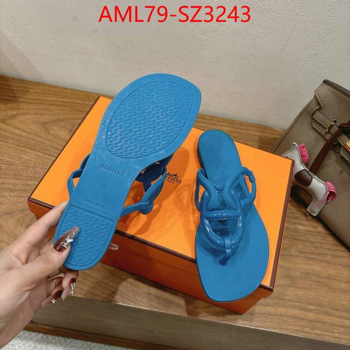 Women Shoes-Hermes designer 1:1 replica ID: SZ3243 $: 79USD