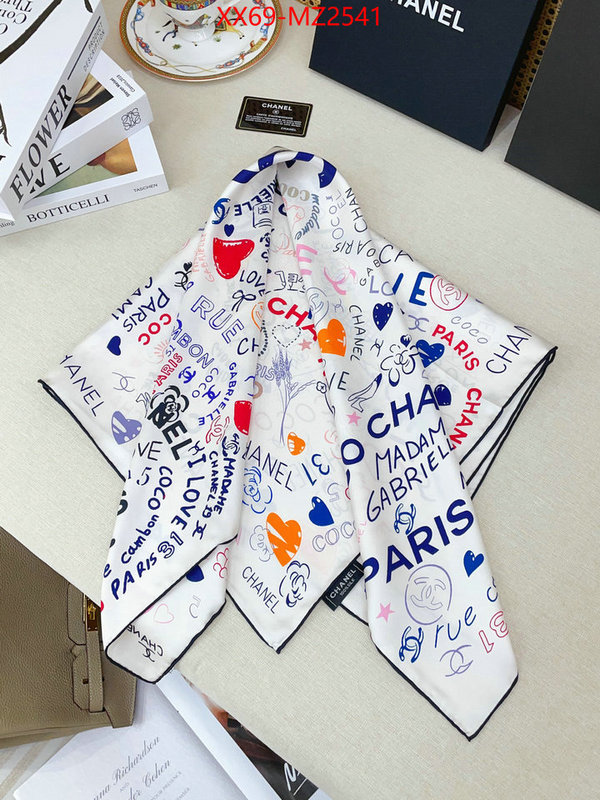 Scarf-Chanel designer wholesale replica ID: MZ2541 $: 69USD
