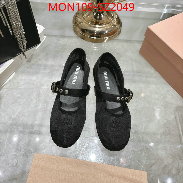 Women Shoes-Miu Miu first copy ID: SZ2049 $: 109USD