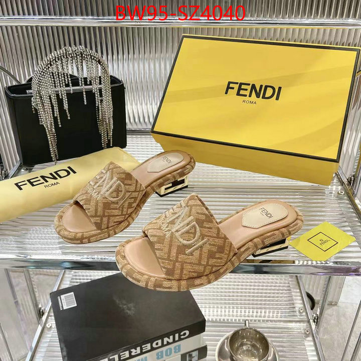 Women Shoes-Fendi shop the best high quality ID: SZ4040 $: 95USD