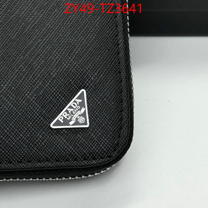 Prada Bags(4A)-Wallet aaaaa customize ID: TZ3641 $: 49USD,