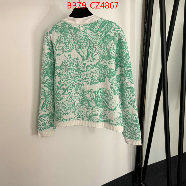Clothing-Dior cheap wholesale ID: CZ4867 $: 79USD