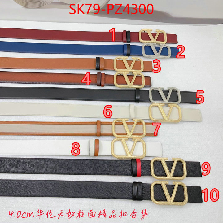 Belts-Valentino shop cheap high quality 1:1 replica ID: PZ4300 $: 79USD