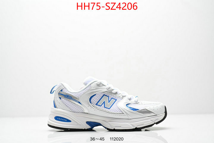Women Shoes-New Balance top grade ID: SZ4206 $: 75USD