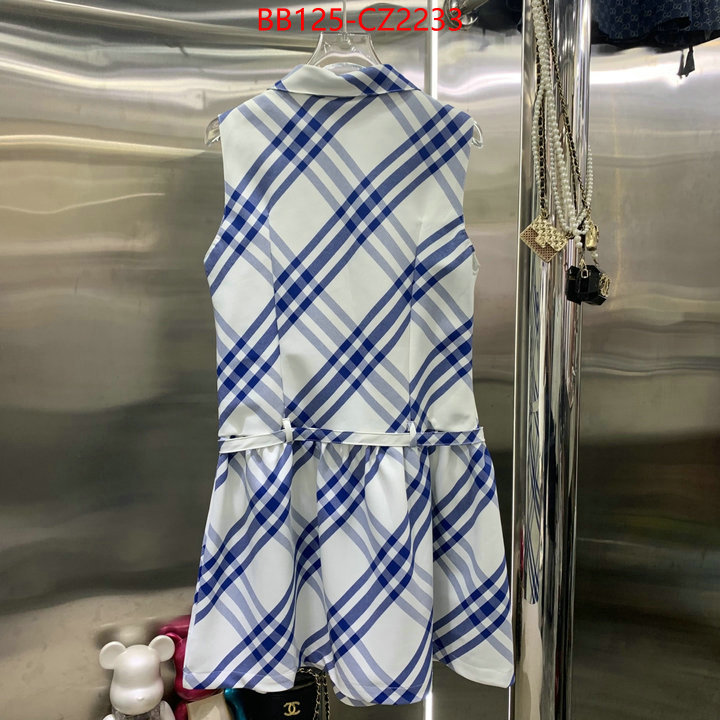 Clothing-Burberry hot sale ID: CZ2233 $: 125USD