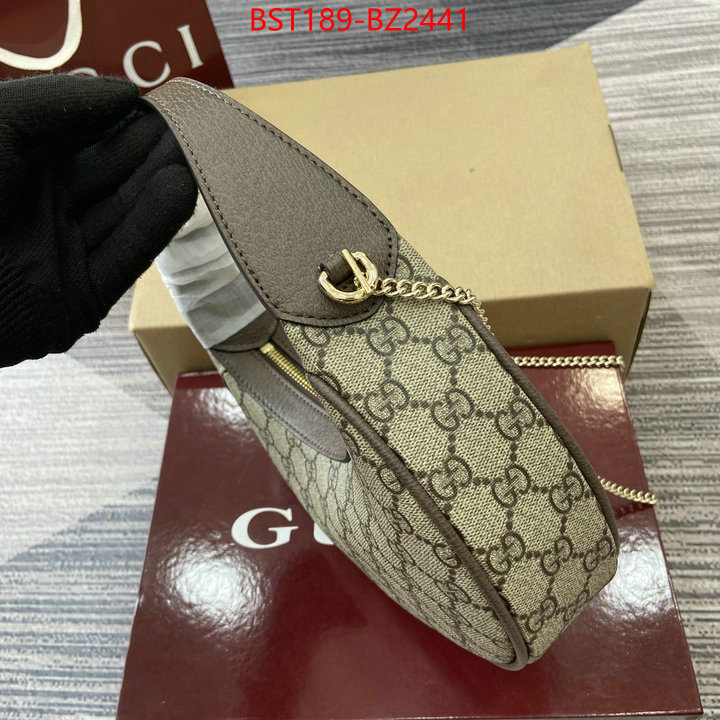 Gucci Bags(TOP)-Crossbody- replica best ID: BZ2441 $: 189USD,