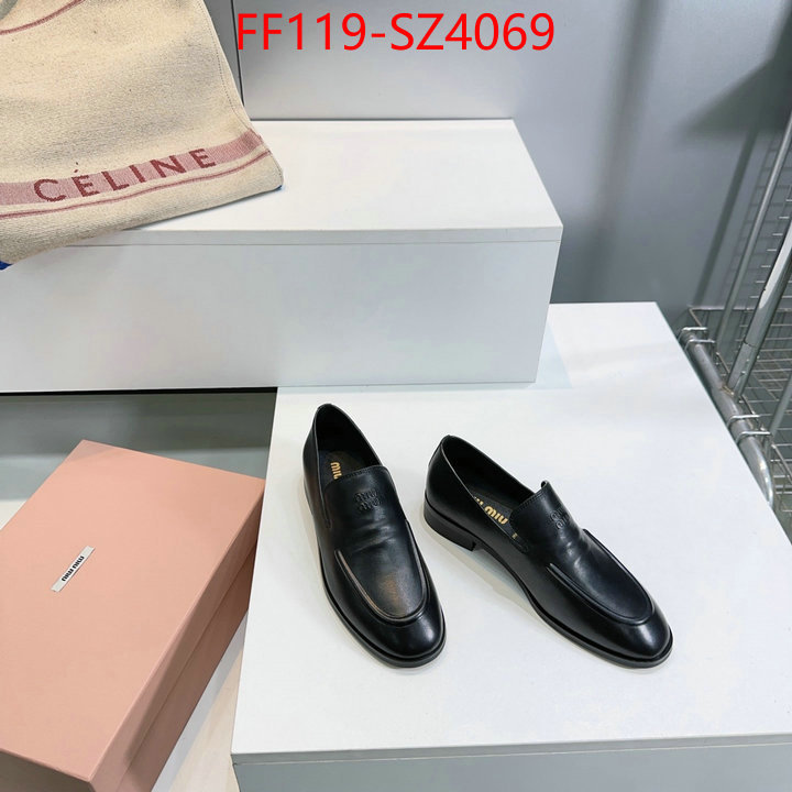 Women Shoes-Miu Miu 2024 replica wholesale cheap sales online ID: SZ4069 $: 119USD