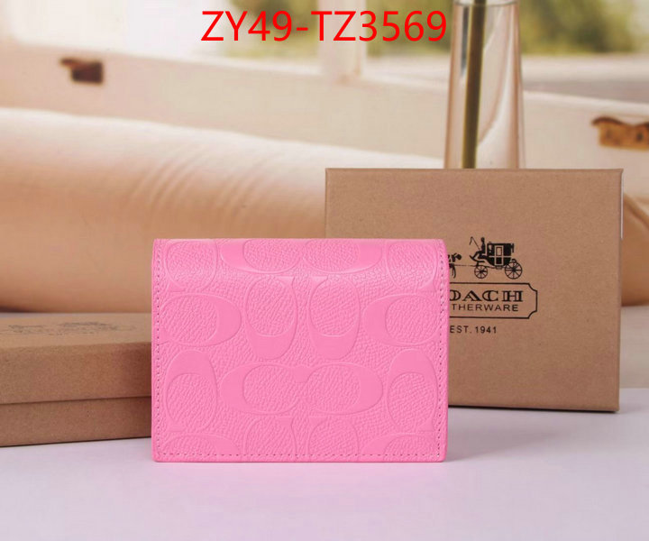 Coach Bags(4A)-Wallet what ID: TZ3569 $: 49USD,
