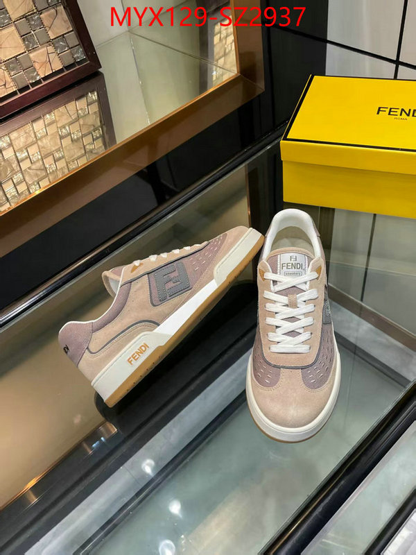 Men Shoes-Fendi only sell high-quality ID: SZ2937 $: 129USD