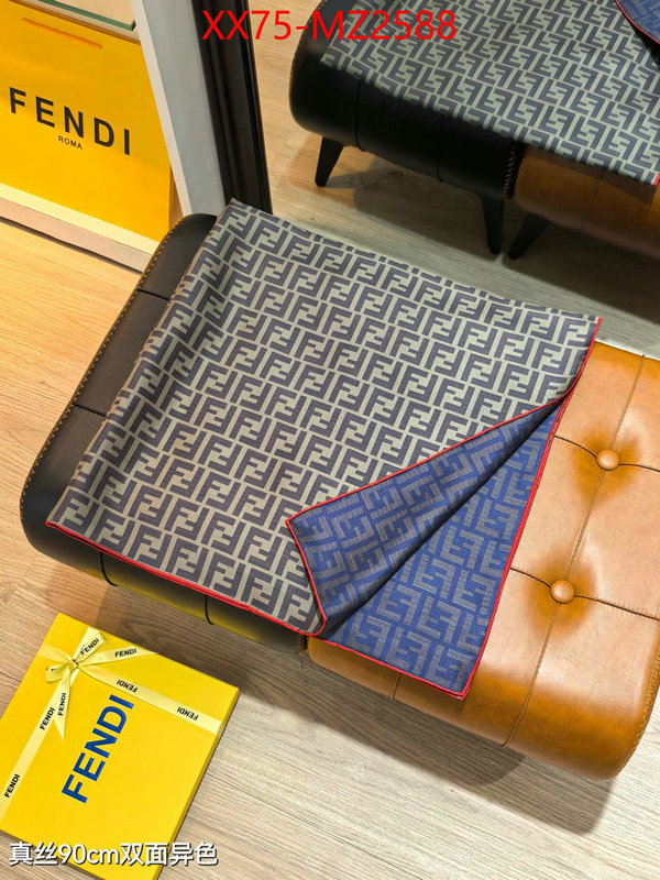Scarf-Fendi for sale cheap now ID: MZ2588 $: 75USD