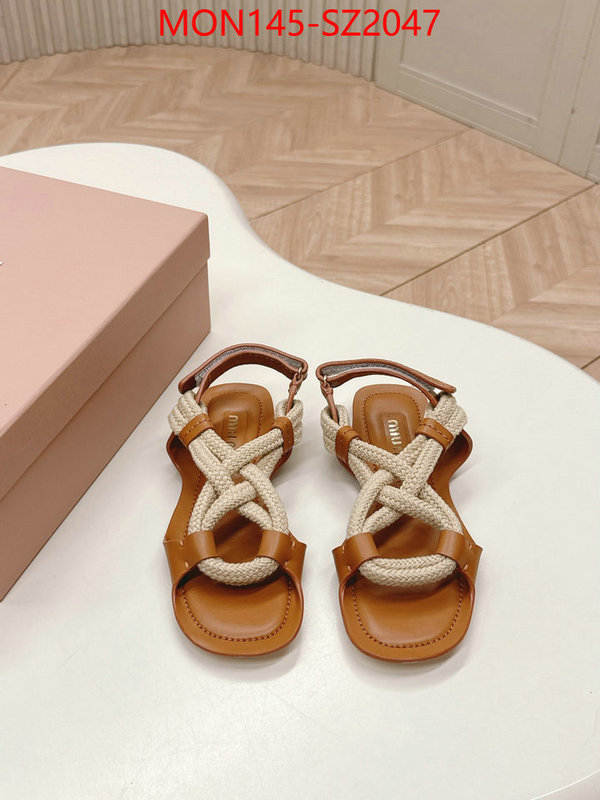 Women Shoes-Miu Miu where can you buy replica ID: SZ2047 $: 145USD