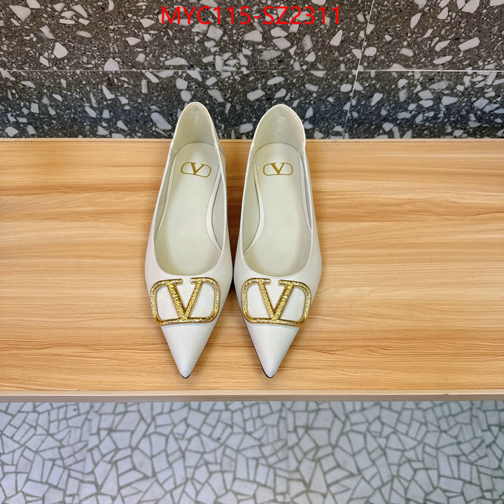 Women Shoes-Valentino aaaaa quality replica ID: SZ2311 $: 115USD
