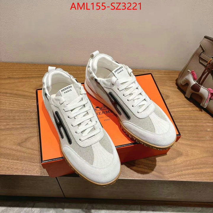Men Shoes-Hermes fashion designer ID: SZ3221 $: 155USD