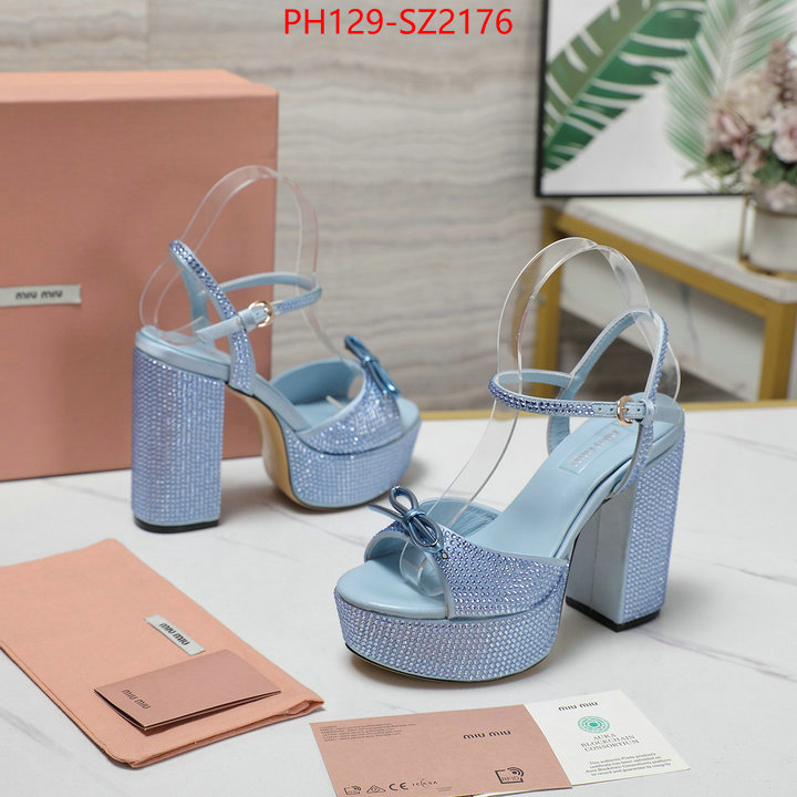 Women Shoes-Miu Miu 1:1 replica wholesale ID: SZ2176 $: 129USD