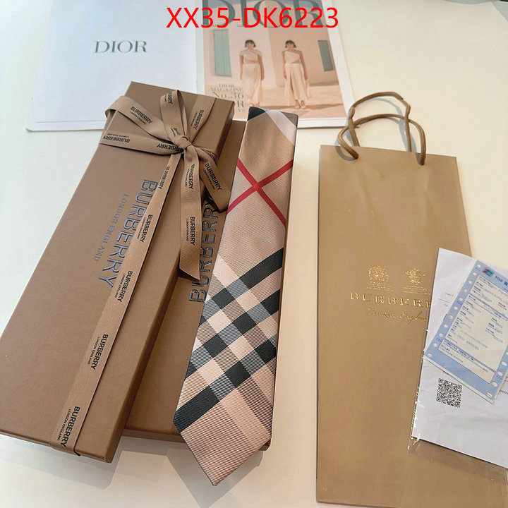 Ties-Burberry top sale ID: DK6223 $: 35USD