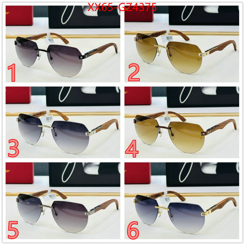 Glasses-Cartier designer fashion replica ID: GZ4375 $: 65USD