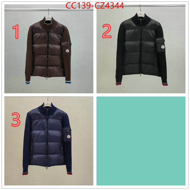 Down jacket Men-Moncler wholesale ID: CZ4344 $: 139USD
