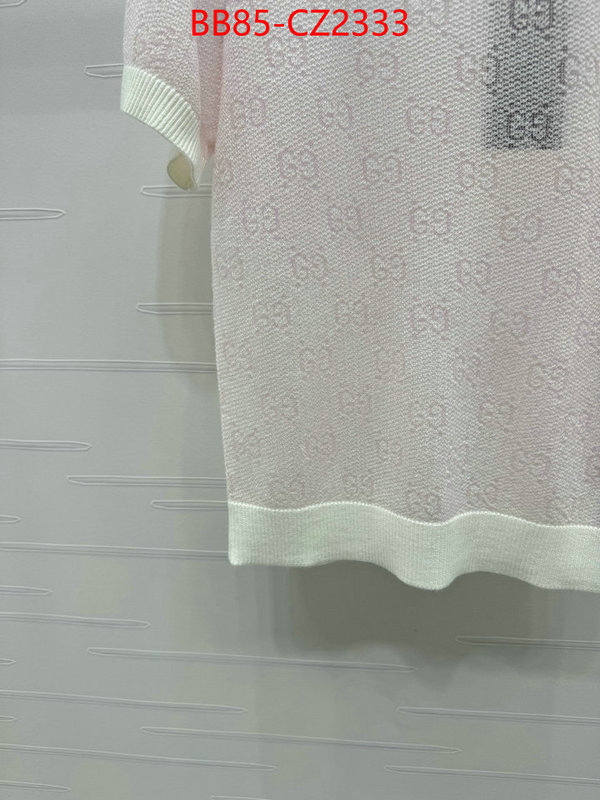 Clothing-Gucci wholesale imitation designer replicas ID: CZ2332 $: 85USD