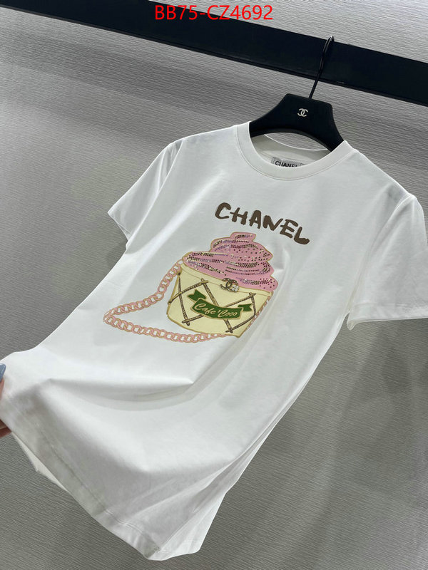 Clothing-Chanel fashion designer ID: CZ4692 $: 75USD