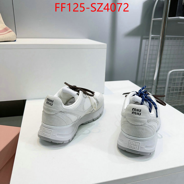 Women Shoes-Miu Miu best quality replica ID: SZ4072 $: 125USD