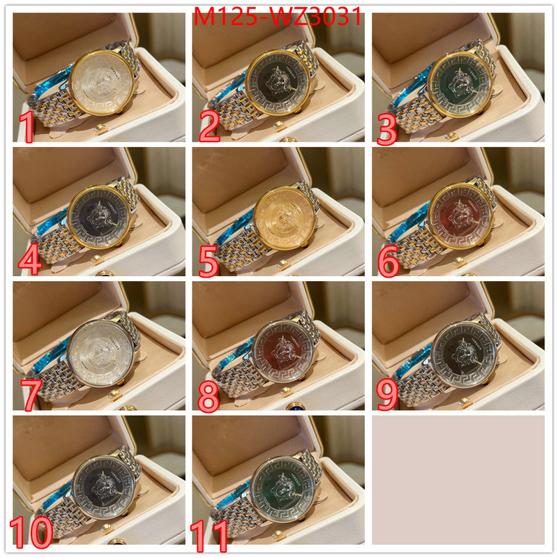 Watch(4A)-Versace top perfect fake ID: WZ3031 $: 125USD
