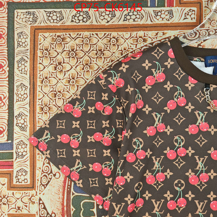 Clothing-LV replica 2024 perfect luxury ID: CK6145 $: 75USD