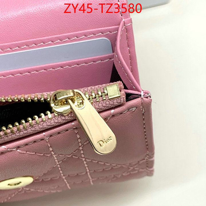 Dior Bags(4A)-Wallet- the quality replica ID: TZ3580 $: 45USD,
