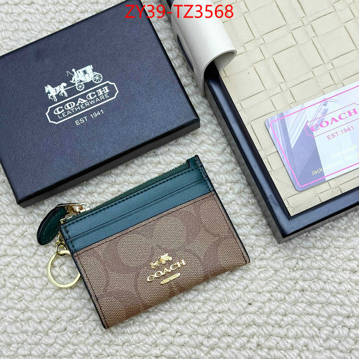 Coach Bags(4A)-Wallet high quality replica ID: TZ3568 $: 39USD,