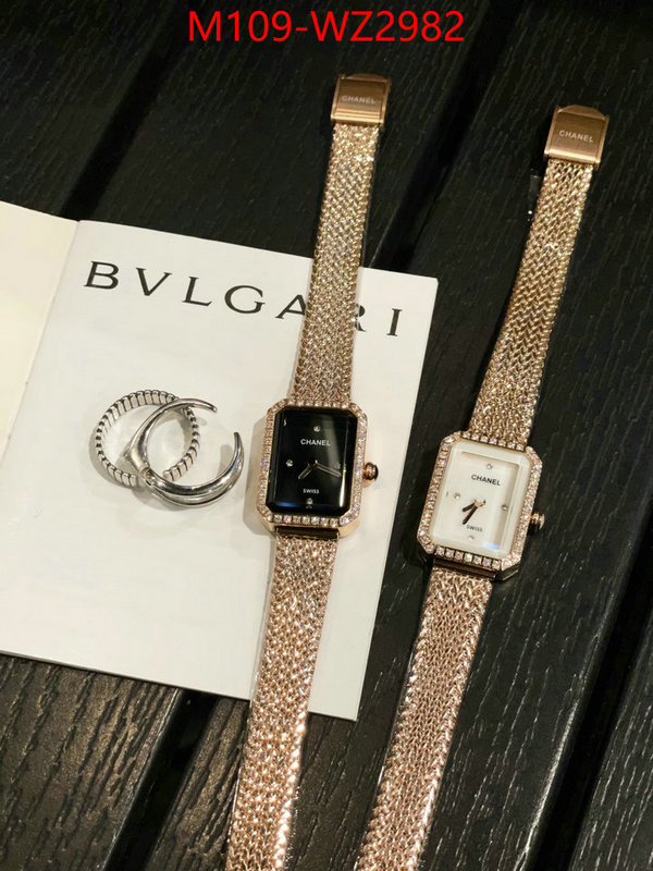 Watch(4A)-Chanel designer replica ID: WZ2982 $: 109USD