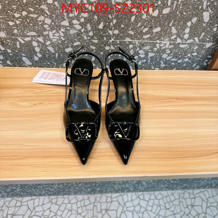 Women Shoes-Valentino high quality designer ID: SZ2301 $: 109USD