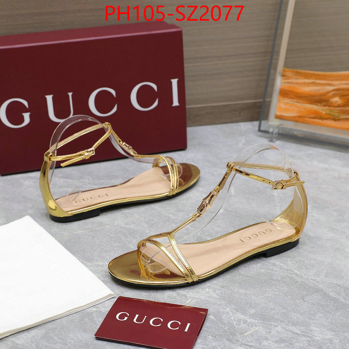 Women Shoes-Gucci shop the best high authentic quality replica ID: SZ2077 $: 105USD