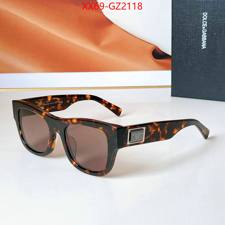 Glasses-DG top perfect fake ID: GZ2118 $: 69USD