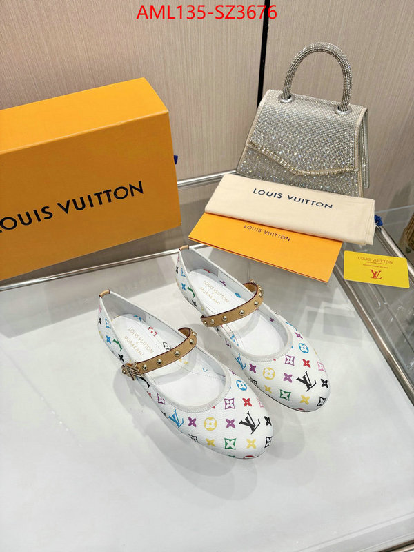 Women Shoes-LV 1:1 replica wholesale ID: SZ3676 $: 135USD