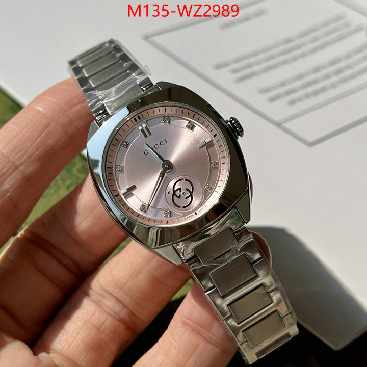 Watch(4A)-Gucci only sell high-quality ID: WZ2989 $: 135USD