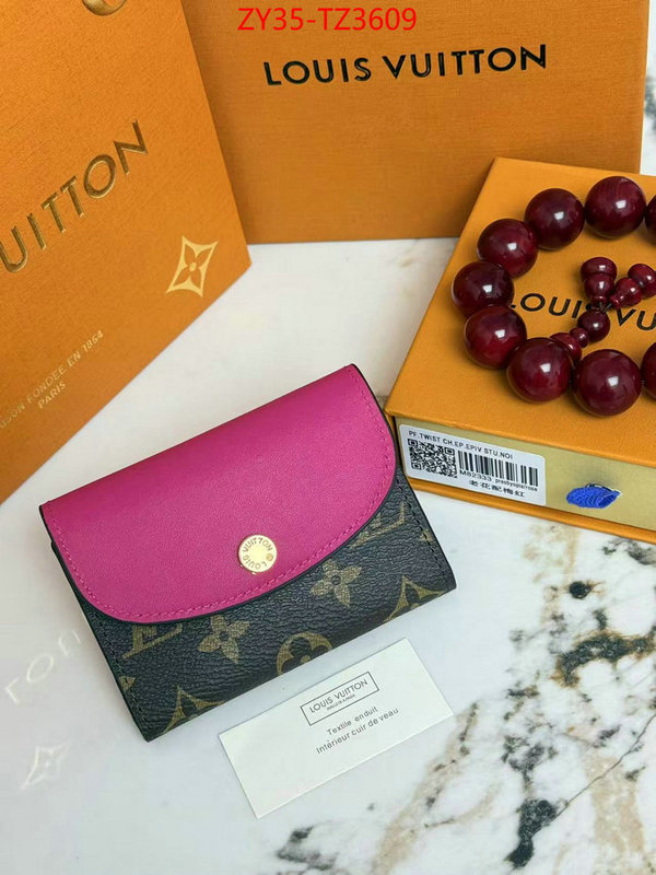 LV Bags(4A)-Wallet where to buy replicas ID: TZ3609 $: 35USD,