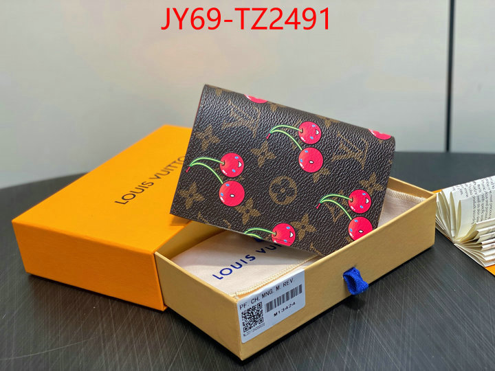 LV Bags(TOP)-Wallet shop now ID: TZ2491 $: 69USD,