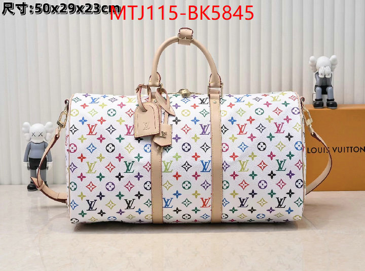 LV Bags(4A)-Keepall BandouliRe 45-50- new ID: BK5845 $: 115USD,