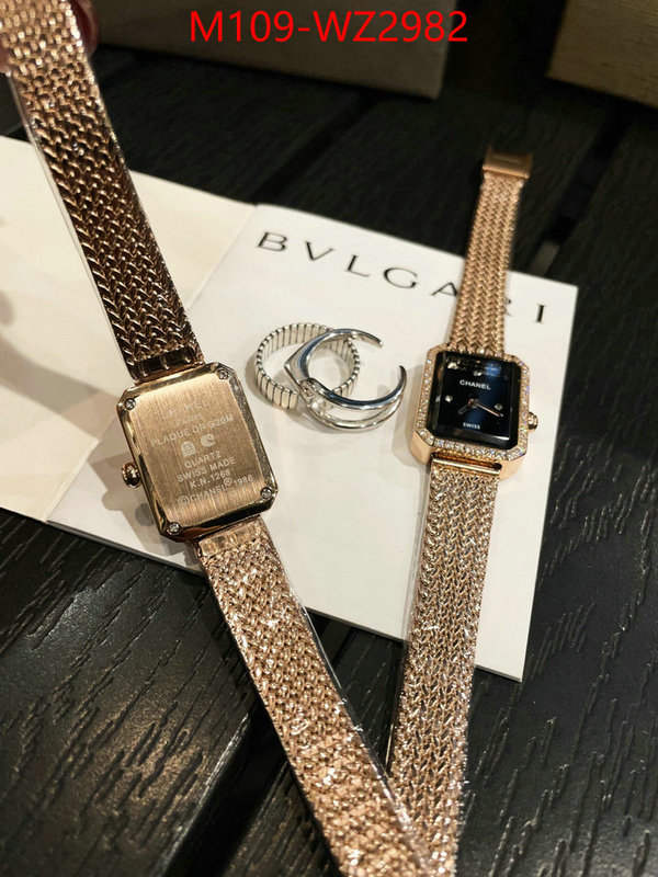 Watch(4A)-Chanel designer replica ID: WZ2982 $: 109USD