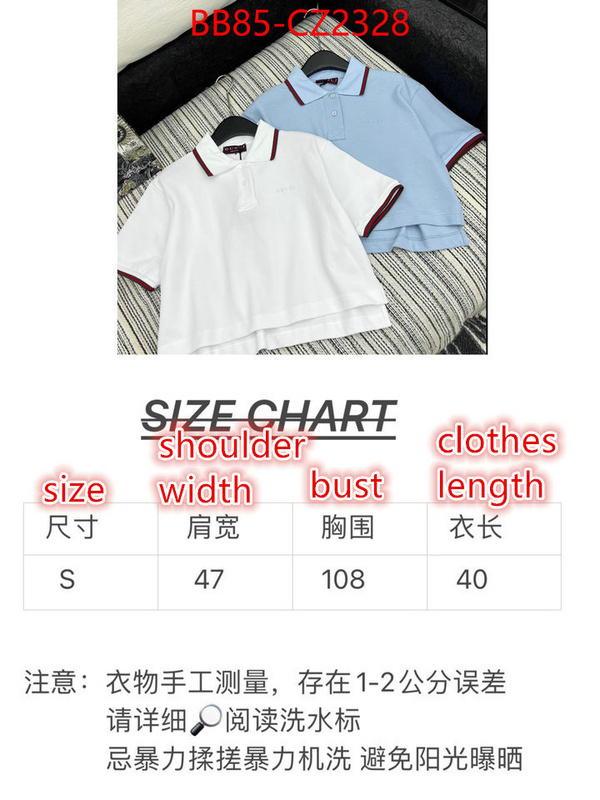 Clothing-Gucci cheap online best designer ID: CZ2328 $: 85USD
