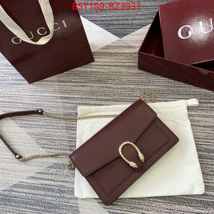 Gucci Bags(TOP)-Dionysus- 2024 aaaaa replica 1st copy ID: BZ3931 $: 189USD,
