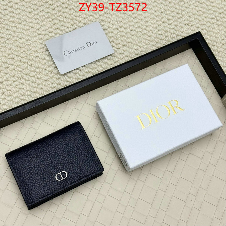 Dior Bags(4A)-Wallet- replica sale online ID: TZ3572 $: 39USD,