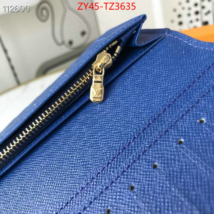 LV Bags(4A)-Wallet the top ultimate knockoff ID: TZ3635 $: 45USD,